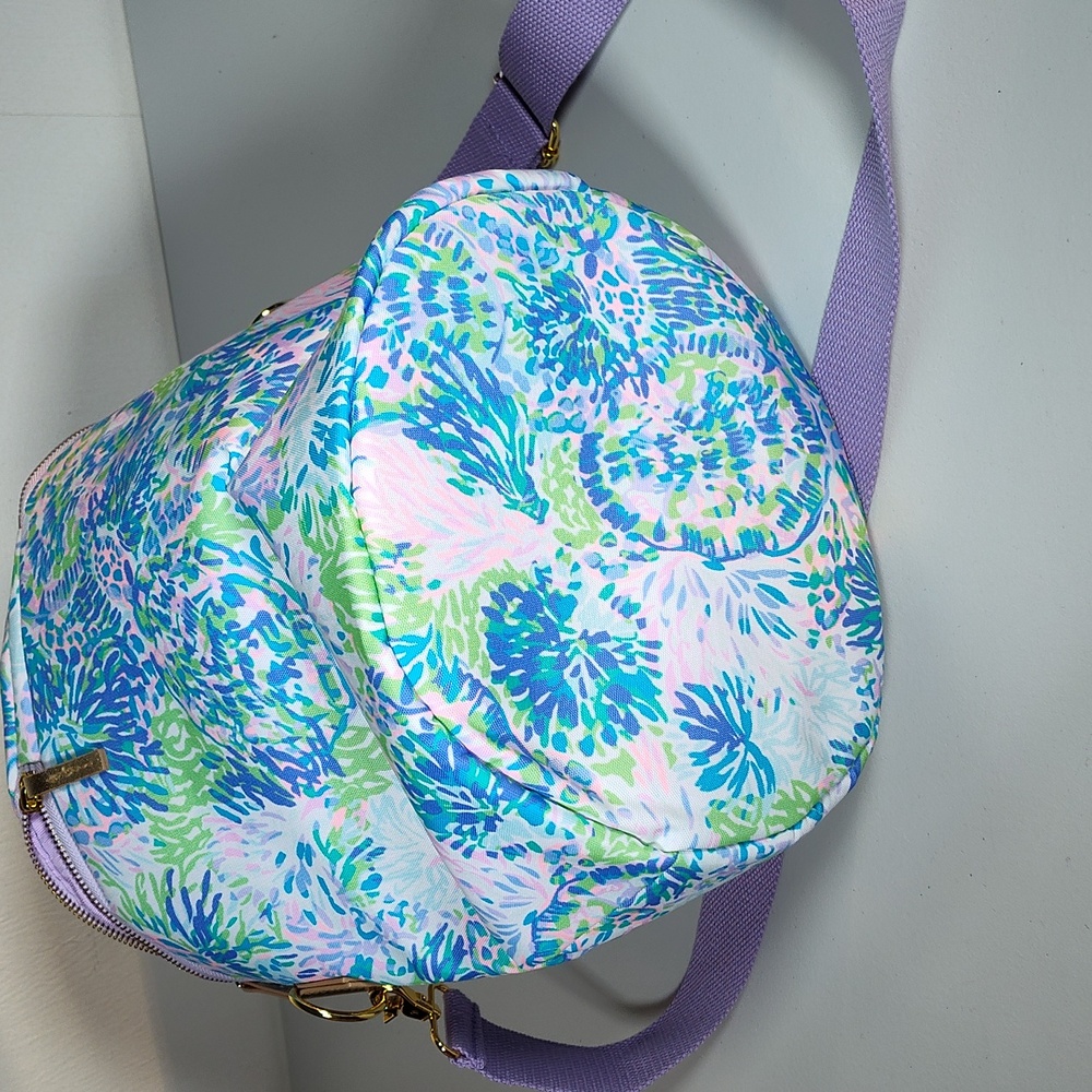 NWT Lilly Pulitzer Beach Cooler Shell of a Party large insulated lunchbox - Picture 8 of 11